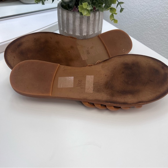 Madewell Addie Slide Sandals Tan 9.5 - Picture 8 of 8